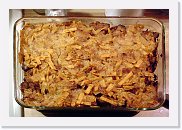 spinach-tofu-(2) * Spinach Tofu - Right out of the oven, topped with a mix of shredded cheese and sesame flour sticks. * 750 x 507 * (78KB)